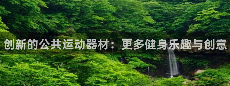 征途国际娱乐40996：创新的公共运动器材：更多健身