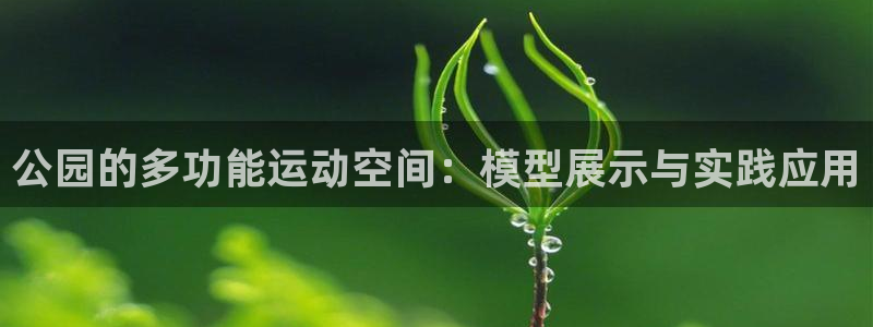 德国征途国际集团：公园的多功能运动空间：模型展示与实