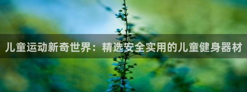 征途国际是干嘛的公司：儿童运动新奇世界：精选安全实用的儿童健